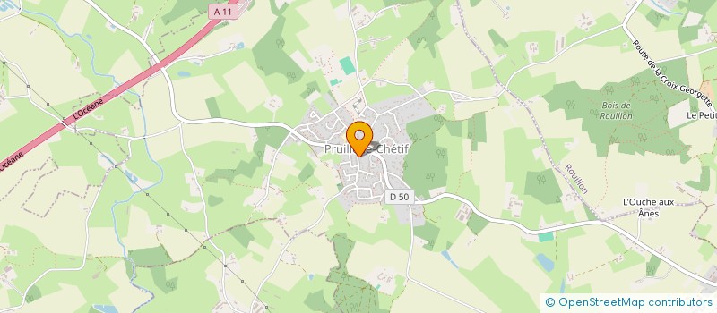 localisation de l'entreprise MONSIEUR REMI FROGER  PRUILLE-LE-CHETIF