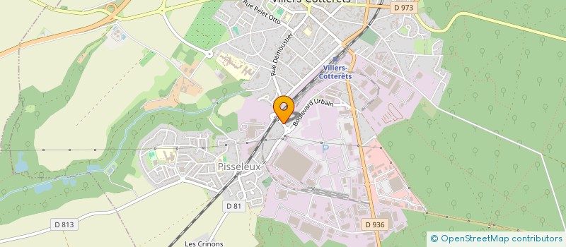 localisation de l'entreprise MONSIEUR REMI GAILLET  VILLERS-COTTERETS