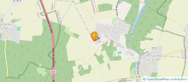 localisation de l'entreprise MONSIEUR REMI GALIN  SAINT-SAUVEUR-SUR-ECOLE