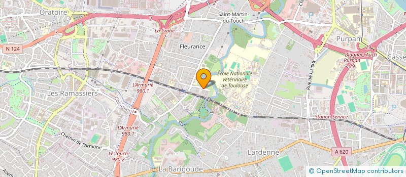 localisation de l'entreprise MONSIEUR REMI GALINIER à TOULOUSE