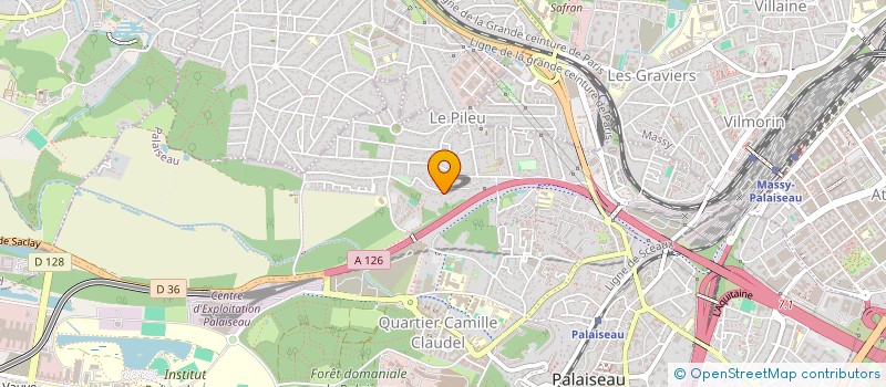 localisation de l'entreprise MONSIEUR REMI GALLAIS à PALAISEAU