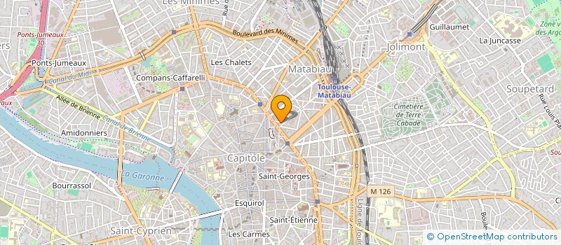 localisation de l'entreprise MONSIEUR REMI GARCIA  TOULOUSE