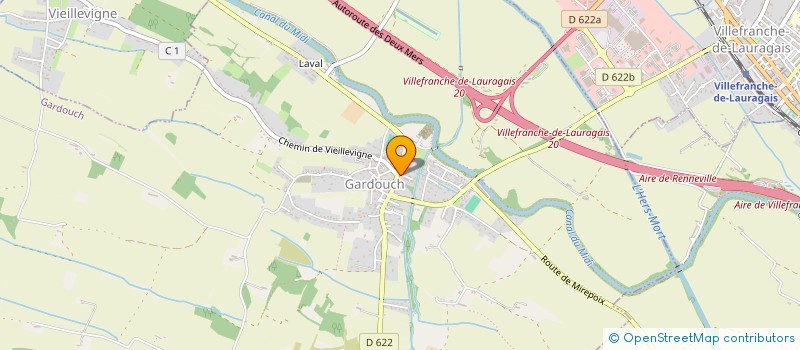 localisation de l'entreprise MONSIEUR REMI GASQUET  GARDOUCH