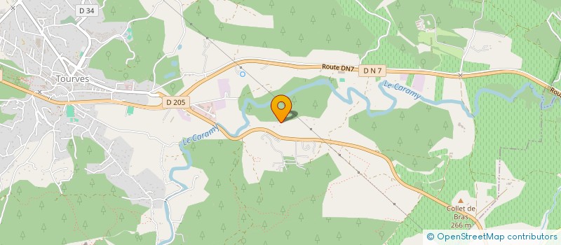 localisation de l'entreprise MONSIEUR REMI GASTAUD  BRIGNOLES