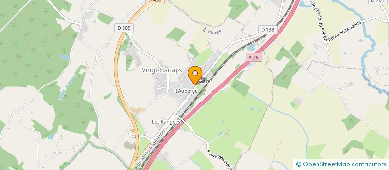 localisation de l'entreprise MONSIEUR REMI GAUDRE à ECOUVES