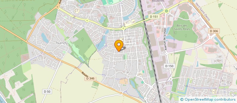 localisation de l'entreprise MONSIEUR REMI GAUDRON  SAVIGNY-LE-TEMPLE