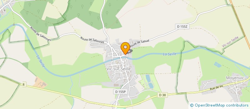 localisation de l'entreprise MONSIEUR REMI GAUTHIER à VIC-SUR-SEILLE