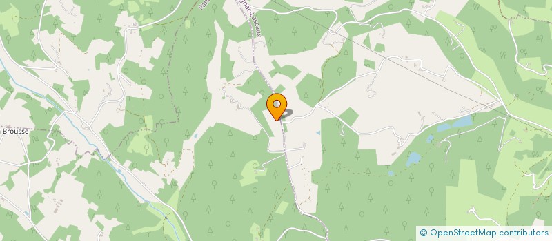 localisation de l'entreprise MONSIEUR REMI GAUTHIER  LA CHAPELLE-AUBAREIL