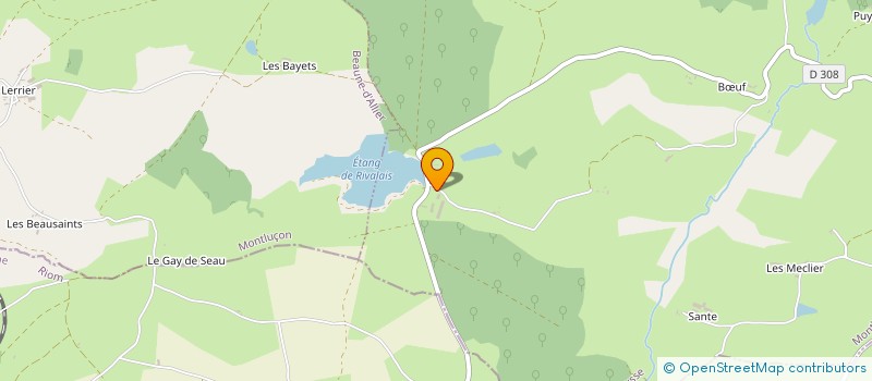 localisation de l'entreprise MONSIEUR REMI GAUVIN  VERNUSSE