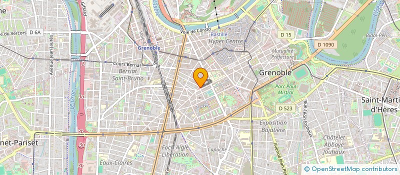 localisation de l'entreprise MONSIEUR REMI GAY  GRENOBLE