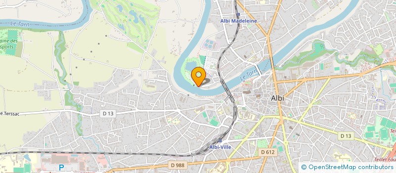 localisation de l'entreprise MONSIEUR REMI GAYRAL à ALBI