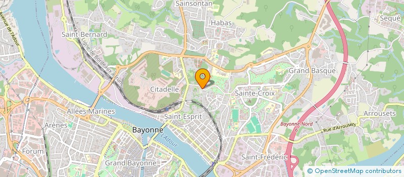 localisation de l'entreprise MONSIEUR REMI GEBARA à BAYONNE