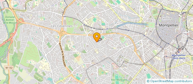 localisation de l'entreprise MONSIEUR REMI GERMAIN à MONTPELLIER