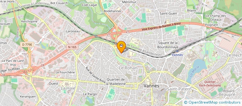 localisation de l'entreprise MONSIEUR REMI GIL à VANNES