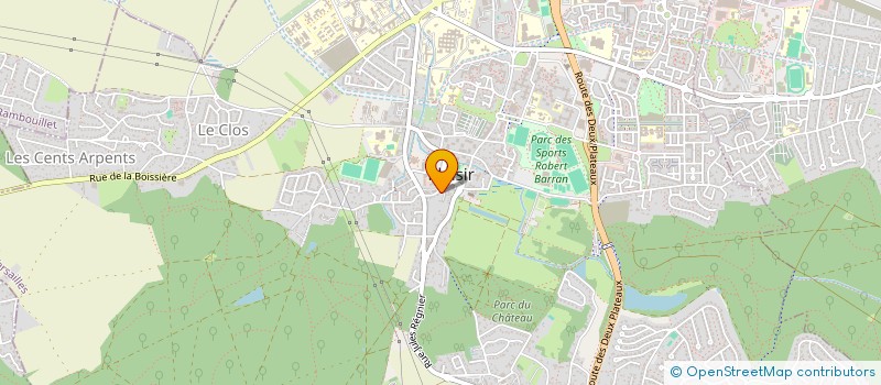 localisation de l'entreprise MONSIEUR REMI GILBERT  PLAISIR