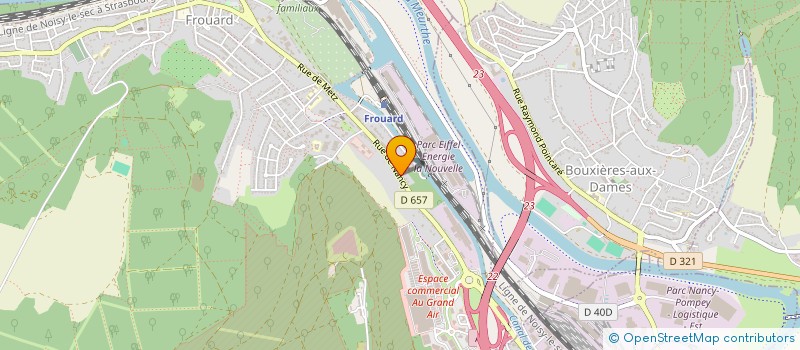 localisation de l'entreprise MONSIEUR REMI GILBERTON  FROUARD