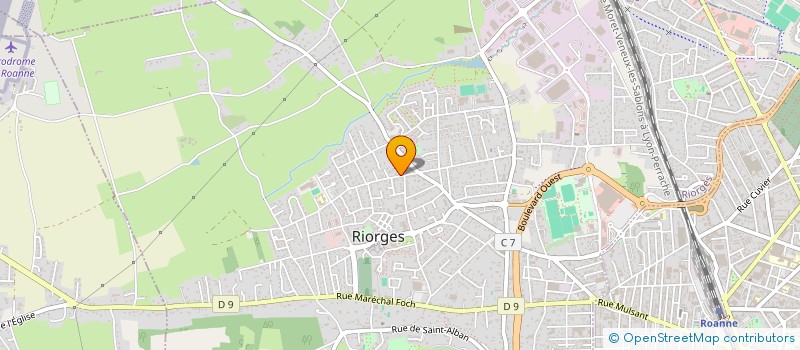 localisation de l'entreprise MONSIEUR REMI GILLES à RIORGES