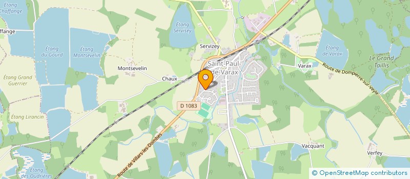 localisation de l'entreprise MONSIEUR REMI GINESTET  SAINT-PAUL-DE-VARAX