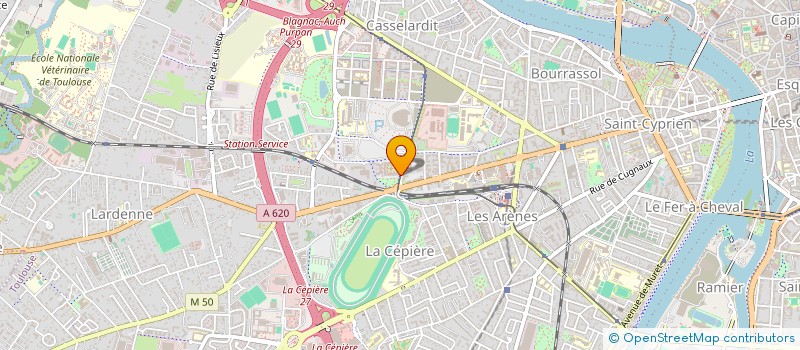localisation de l'entreprise MONSIEUR REMI GIRONCE à TOULOUSE