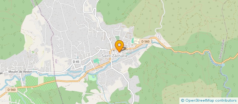 localisation de l'entreprise MONSIEUR REMI GOES  SAINT-ZACHARIE