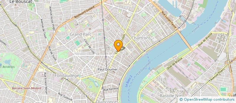 localisation de l'entreprise MONSIEUR REMI GOMES  BORDEAUX