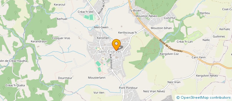 localisation de l'entreprise MONSIEUR REMI GOMES  SAINT-EVARZEC
