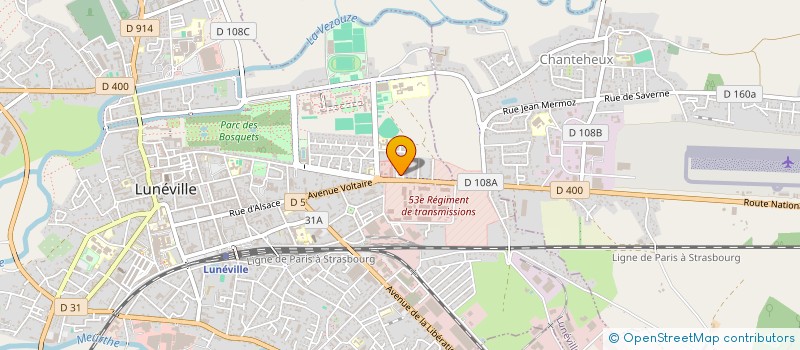 localisation de l'entreprise MONSIEUR REMI GONIS  LUNEVILLE