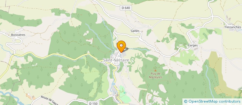 localisation de l'entreprise MONSIEUR REMI GOUDAL  SAINT-NECTAIRE