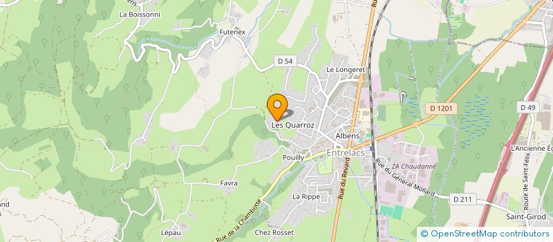 localisation de l'entreprise MONSIEUR REMI GOUDIN  ENTRELACS