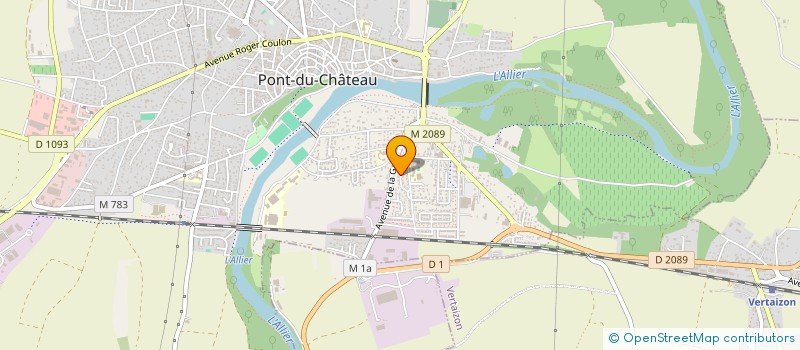 localisation de l'entreprise MONSIEUR REMI GOUTAJDIER  PONT-DU-CHATEAU