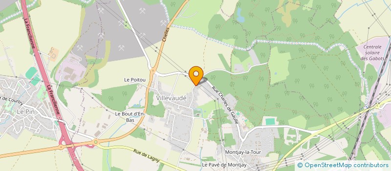 localisation de l'entreprise MONSIEUR REMI GRANGER à VILLEVAUDE
