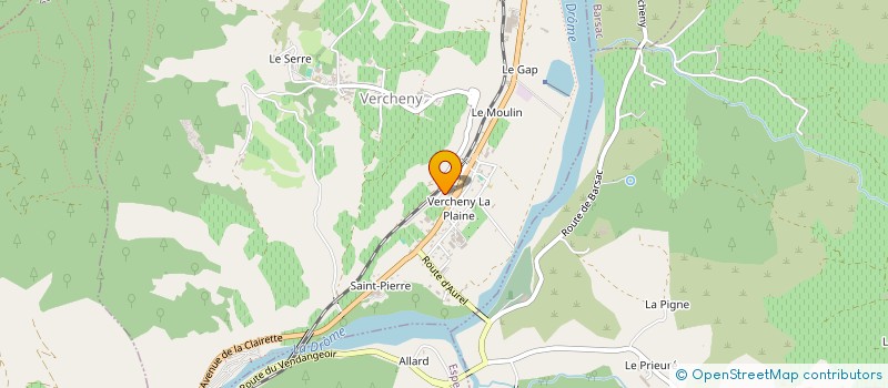 localisation de l'entreprise MONSIEUR REMI GRANON  VERCHENY