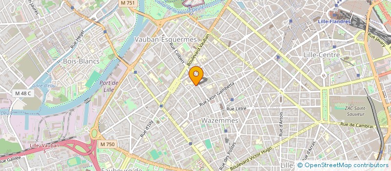 localisation de l'entreprise MONSIEUR REMI GRANVILLE à LILLE