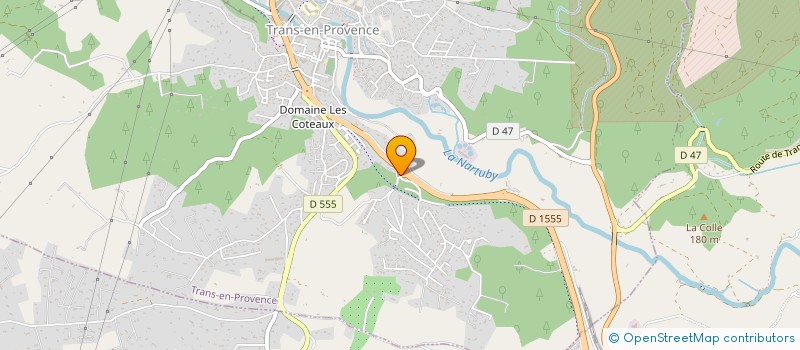localisation de l'entreprise MONSIEUR REMI GRATSAC à TRANS-EN-PROVENCE
