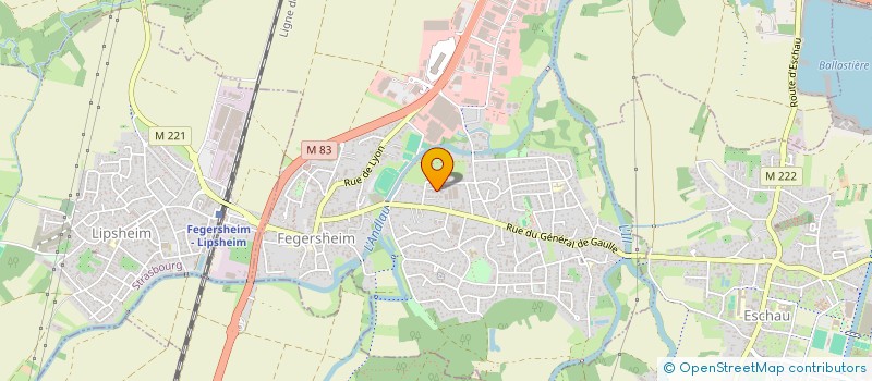 localisation de l'entreprise MONSIEUR REMI GRAZ  FEGERSHEIM