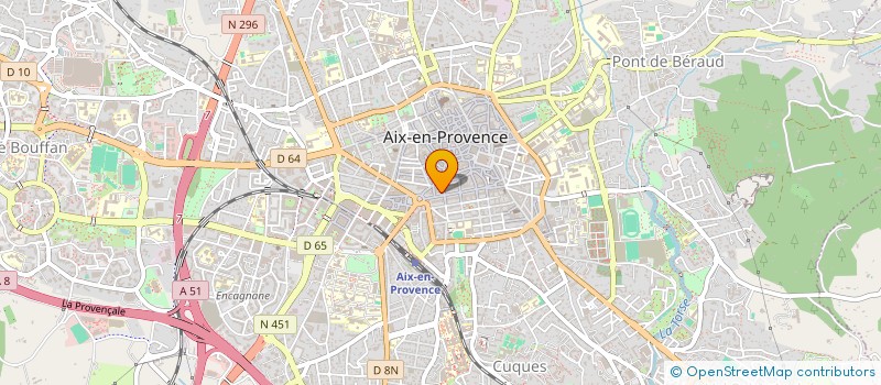 localisation de l'entreprise MONSIEUR REMI GRELLET à AIX-EN-PROVENCE
