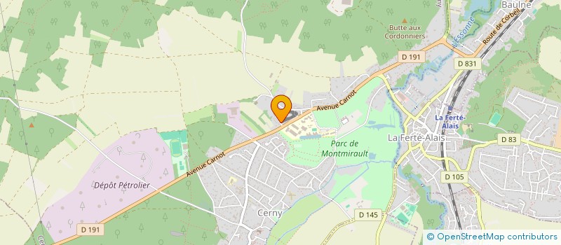 localisation de l'entreprise MONSIEUR REMI GREMONT  CERNY