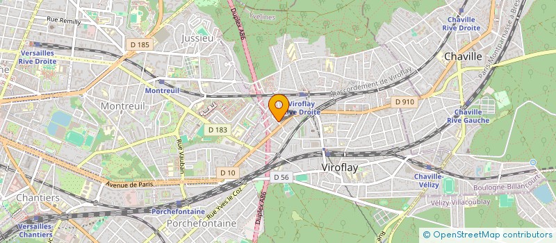 localisation de l'entreprise MONSIEUR REMI GRIGORIAN  VIROFLAY