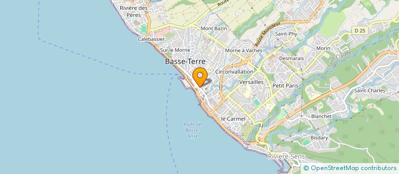localisation de l'entreprise MONSIEUR REMI GRIMBERG à BASSE-TERRE