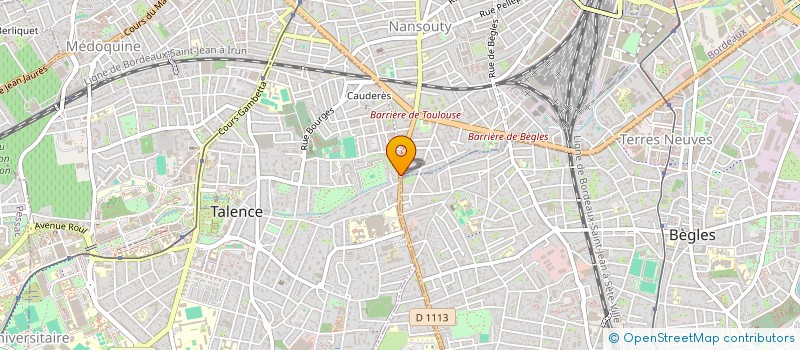 localisation de l'entreprise MONSIEUR REMI GROS  TALENCE