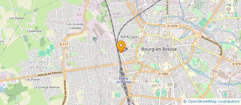 localisation de l'entreprise MONSIEUR REMI GRUBER à BOURG-EN-BRESSE