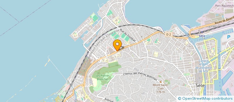 localisation de l'entreprise MONSIEUR REMI GUERLAND  BALARUC-LES-BAINS