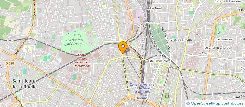 localisation de l'entreprise MONSIEUR REMI GUILLAMASSE à ORLEANS