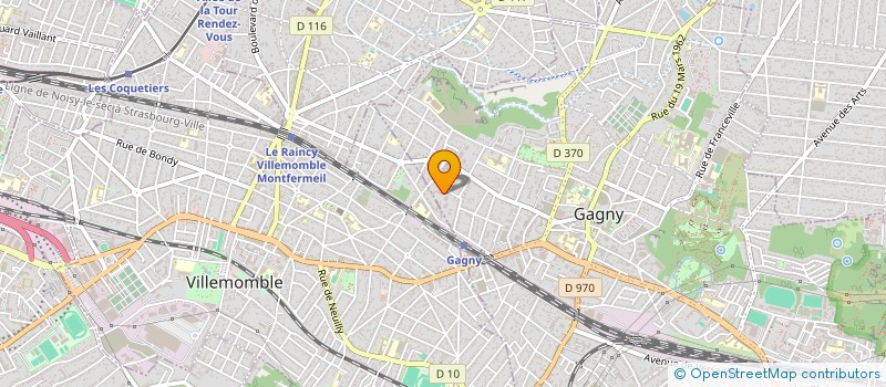 localisation de l'entreprise MONSIEUR REMI HADDAD  GAGNY