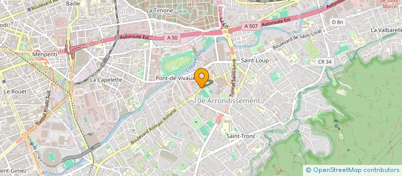 localisation de l'entreprise MONSIEUR REMI HADJI  MARSEILLE