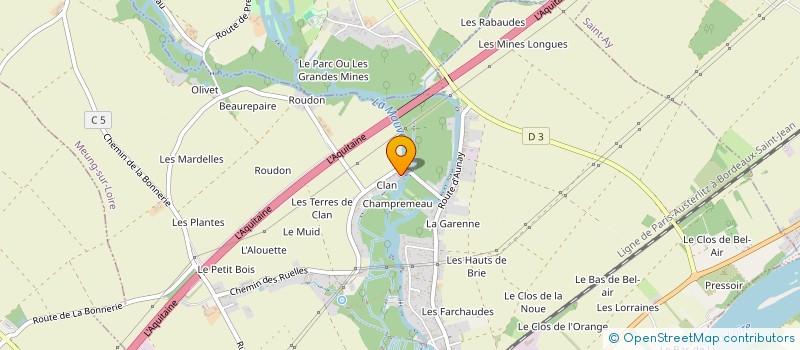 localisation de l'entreprise MONSIEUR REMI HANOT à MEUNG-SUR-LOIRE