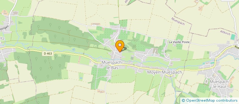 localisation de l'entreprise MONSIEUR REMI HATSTATT  MUESPACH