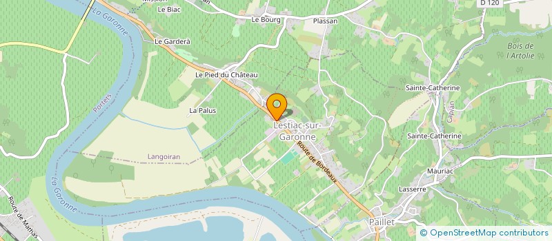 localisation de l'entreprise MONSIEUR REMI HEBRARD  LE TOURNE