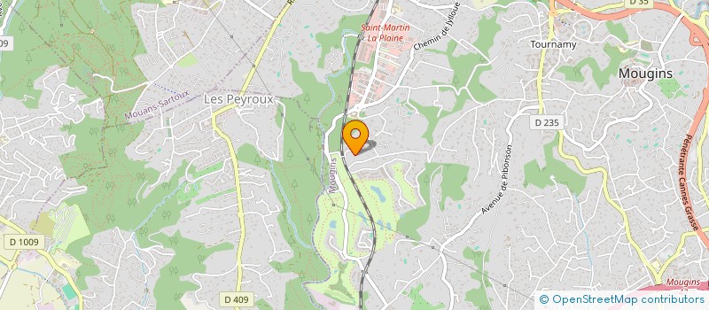 localisation de l'entreprise MONSIEUR REMI HERAUD à MOUGINS