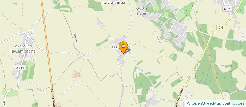 localisation de l'entreprise MONSIEUR REMI HERVIEU  PORTES